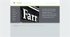 Desktop Screenshot of farrlawgroup.com